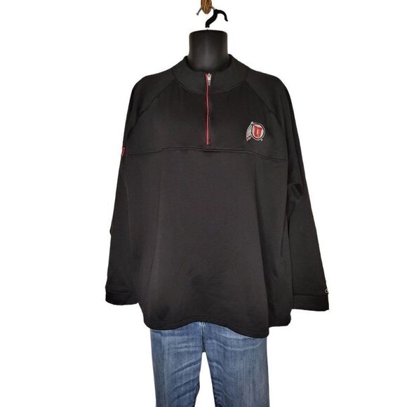 NCAA Champion Utah Utes Long Sleeve Sz XL Athletic‎ Pullover Men - Picture 1 of 6